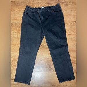 Abercrombie Women’s 90’s Straight Black Denim Jeans